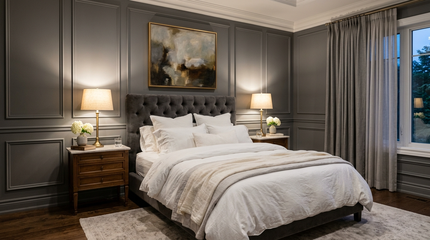 Add texture through rugs and throws